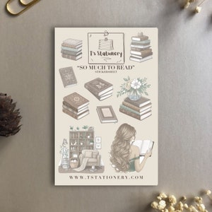 Adesivi per libri - Adesivi per la lettura, Adesivi per libri, Per diario di lettura, Adesivi per amanti dei libri, Per diario, planner e album