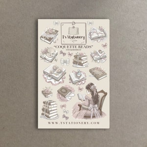 Pegatinas románticas de libros - Pegatinas coquetas, Para diario de lectura, Pegatinas románticas de libros, Pegatinas de libros, Papelería