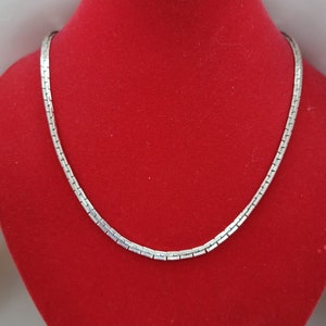 Sarah Coventry Halskette Vintage Silber Gliederkette