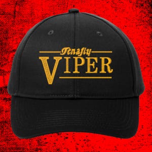 May include: Black baseball cap with a gold embroidered logo that says "Tenafly VIPER".