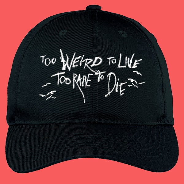 Too Weird To Live Too Rare To Die Hunter S. Thompson Ralph Steadman Hat and Beanie