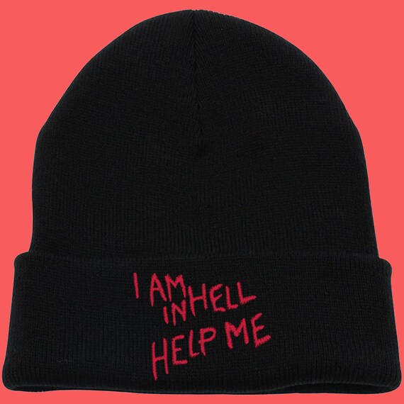 Hellraiser I Am In Hell Hat and Beanie