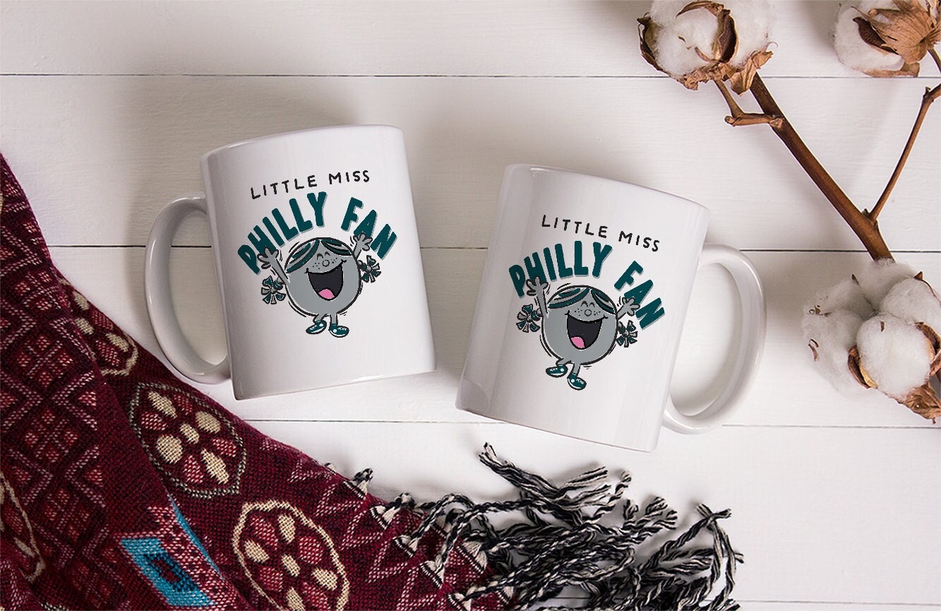 Discover Little Miss Philly Fan Coffee Mugs