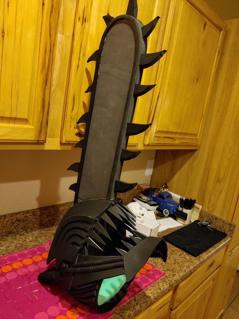 Chainsaw Man Helmet Template Chainsaw Man Helmet Template