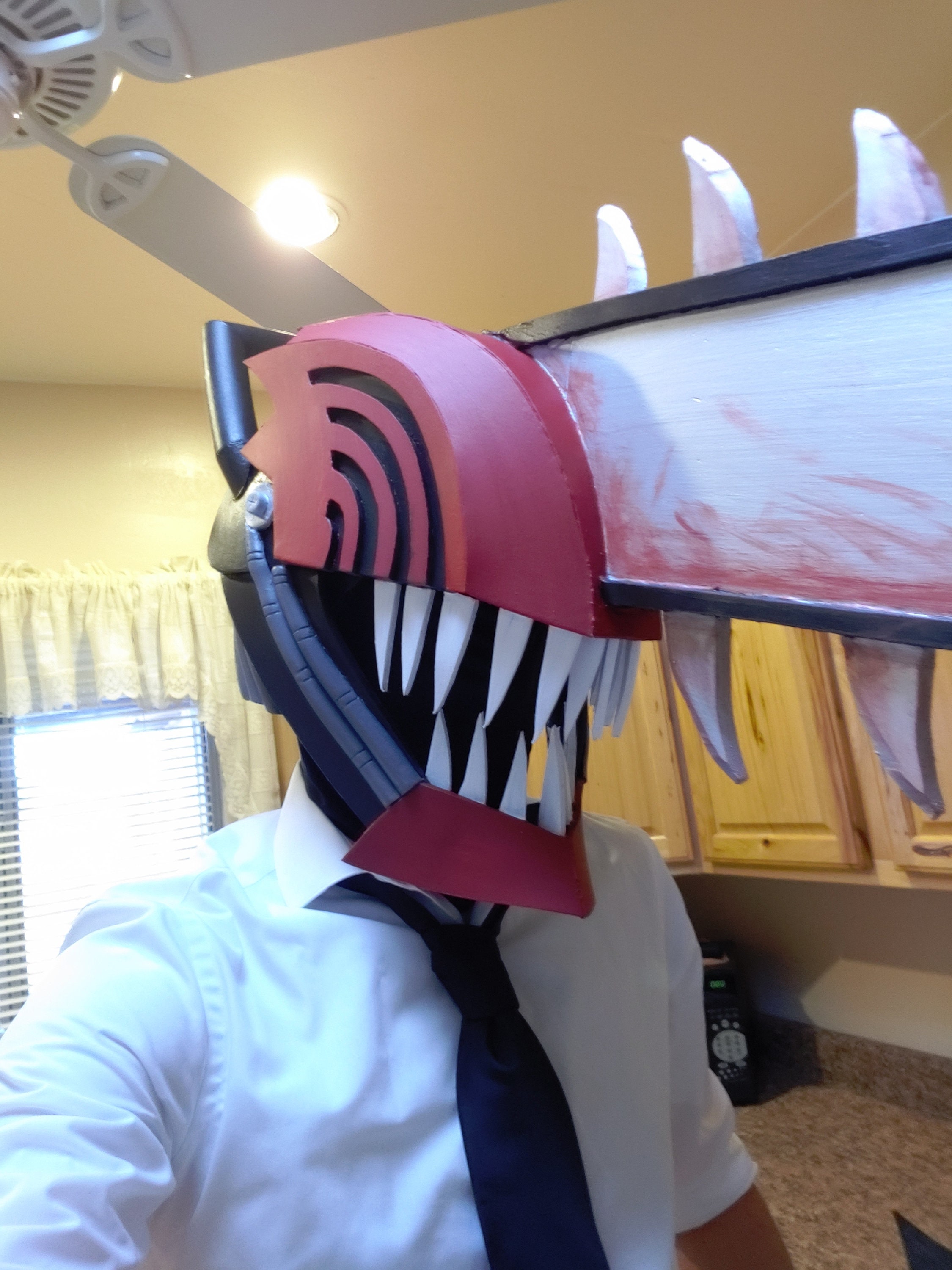 Chainsaw Man Helmet Template vrogue co Chainsaw Man Helmet Template vrogue co