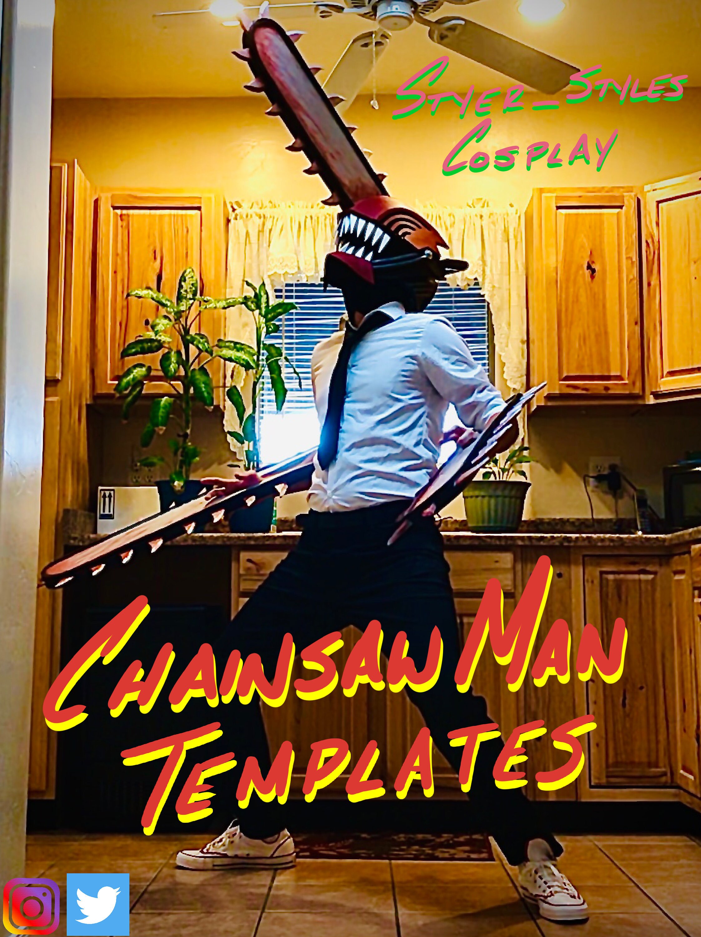 Chainsaw Man Cosplay Templates