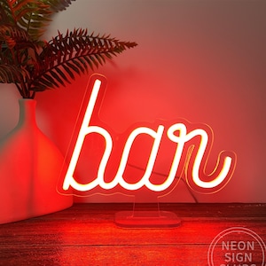 Insegna al neon da 9,8x8" Insegna luminosa a LED Mini lampada Insegna al neon da bar Insegna al neon personalizzata Camera da letto Decorazione per la casa Luce al neon a LED USB Regalo personalizzato