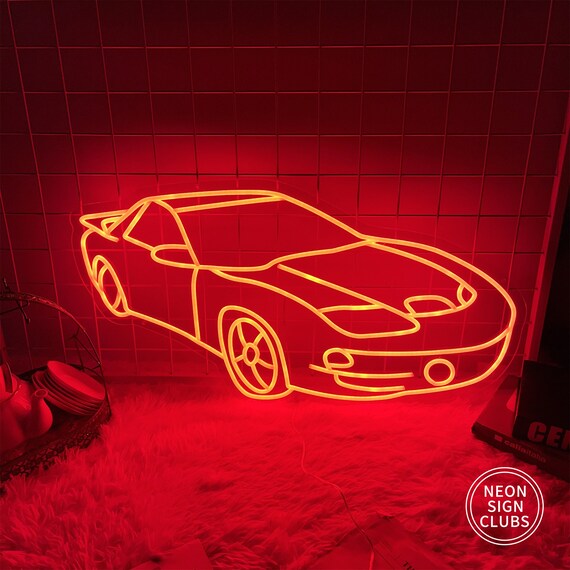 Neon automotive signs deals