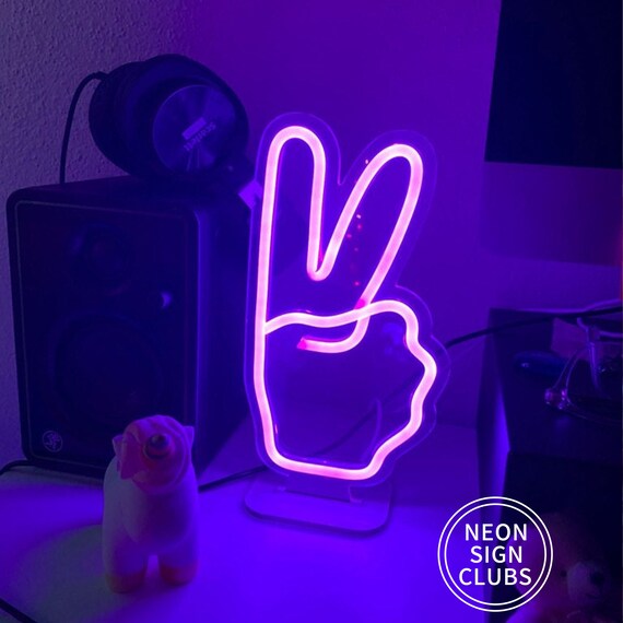 Neon LED Schild Nacht Licht Wand Deko Lampe Laden Beleuchtung