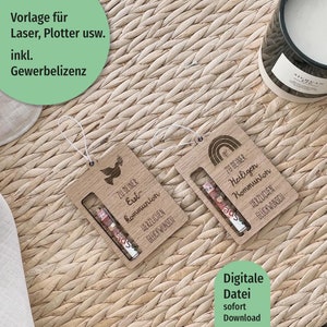 Plik SVG z prezentem pieniężnym na chrzest, opakowanie vouchera, prezent na komunię, w tym licencja komercyjna, plik plotera, xtool, mr. Szablon belki