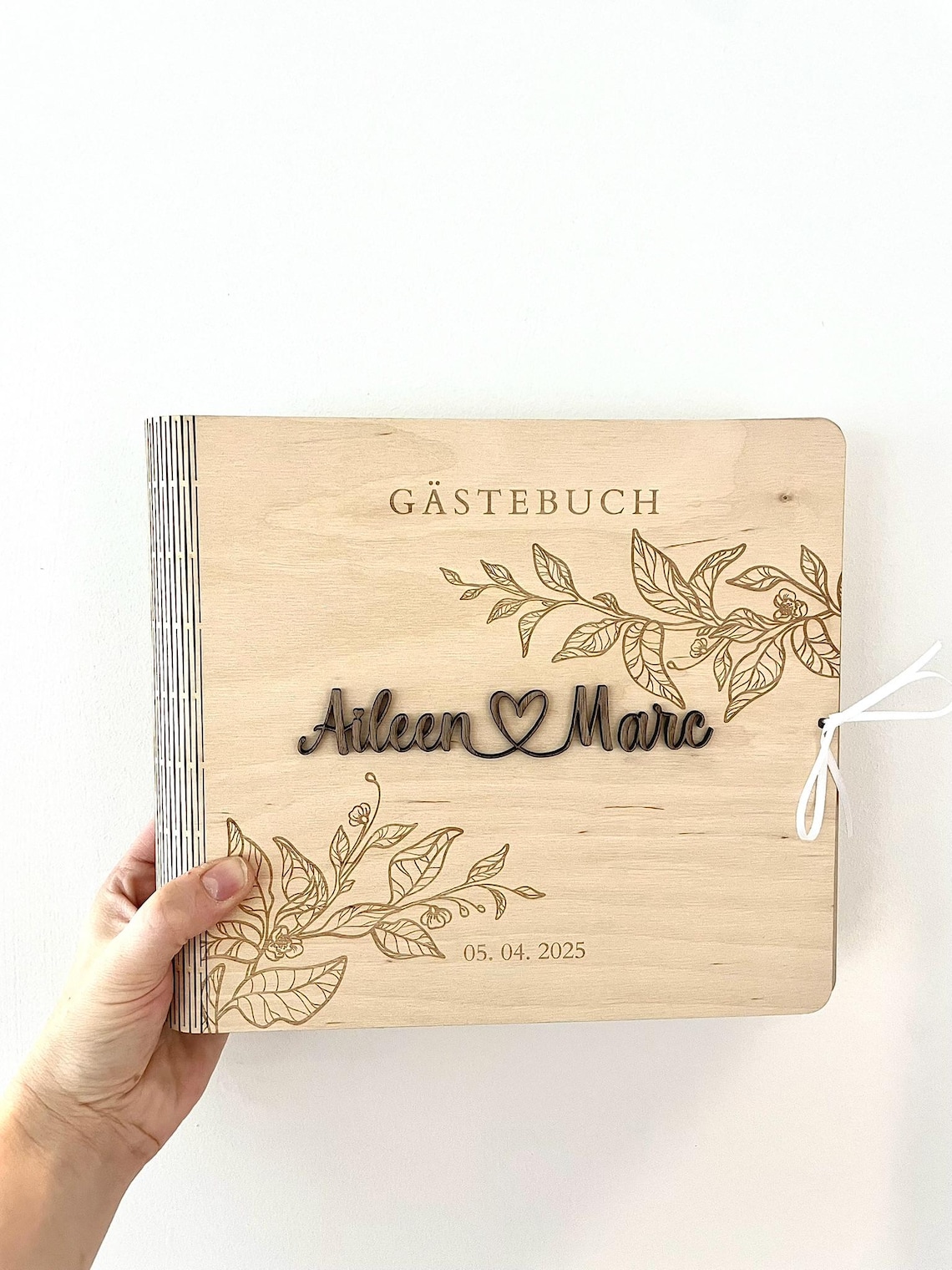 Gastebuch Aus Holz Hochzeit
