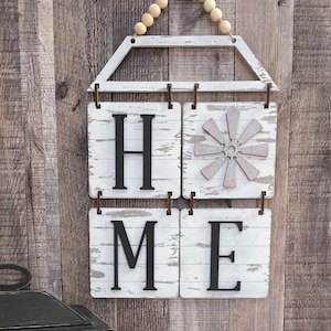 Hanging Farmhouse Interchangeable Sign Starter Pack, Hanging Interchangeable Sign Digital File Only, Glowforge