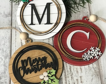 Oorspronkelijke ornament boerderij, vintage kerst, kerstversieringen, boerderijkerst, rustieke kerst ***Alleen digitaal bestand
