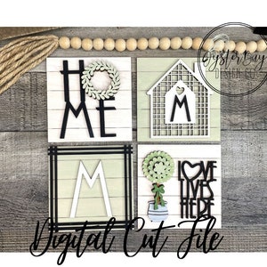 Home Ladder Inserts, Everyday Ladder Inserts, Farmhouse Ladder Interchangeable Ladder Sign File SVG, Farmhouse Signs ***Digital File Only