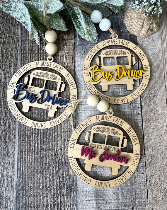 Worlds most Awesome Bus Driver - Ornament Worlds most Awesome Bus Driver - Ornament
