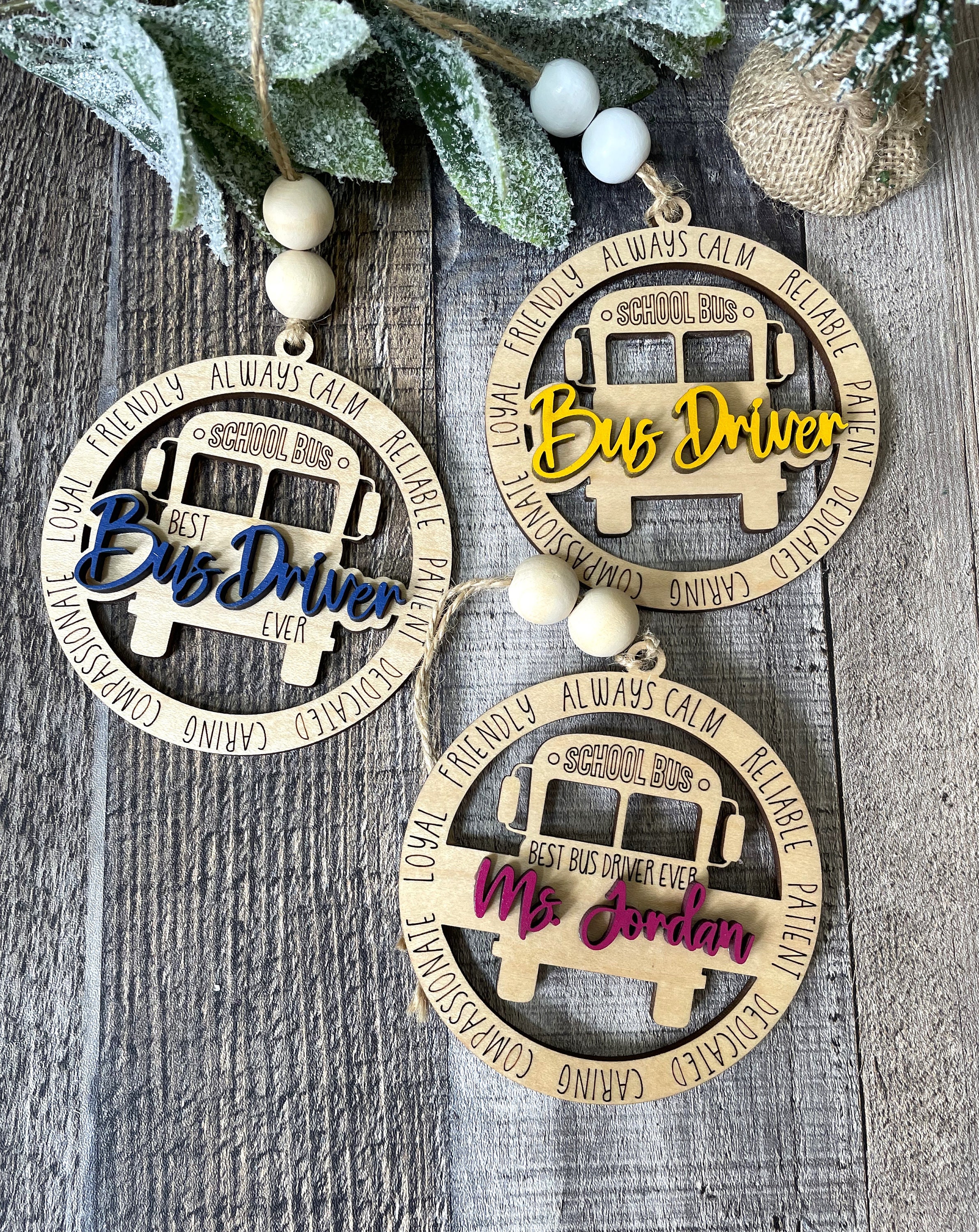 Worlds most Awesome Bus Driver - Ornament Worlds most Awesome Bus Driver - Ornament