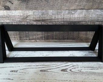 Farmhouse Sign Shelf Sitter Base, Laser Cut File (Digital Download)