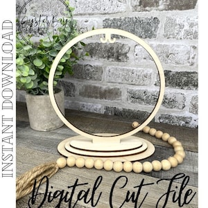 Ornament Holder, Ornament Display, Story Ornament Display, Tabletop Display, Tabletop Ornament Display ***Digital File Only