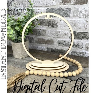 Ornament Holder, Ornament Display, Story Ornament Display, Tabletop Display, Tabletop Ornament Display ***Digital File Only