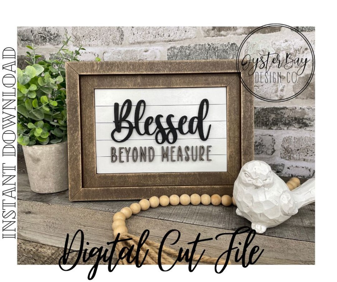 Insert for Chunky Farmhouse Frame Interchangeable Sign Insert File ...