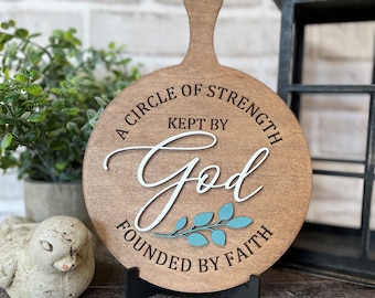 Decorative Cutting Boards, Round Shiplap Cutting Board, Lord - God Cutting Board SVG, Faux Cutting Board Laser Cut, Digital File Only, SVG