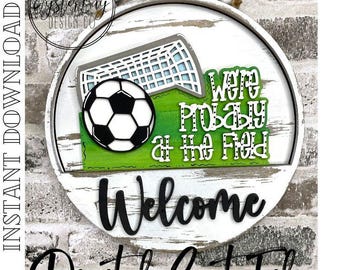 Add-On Insert for 10.50" Interchangeable Door Hanger/Interior Sign, Soccer, Soccer Door Decor, Soccer Season Sign SVG ***Digital File only