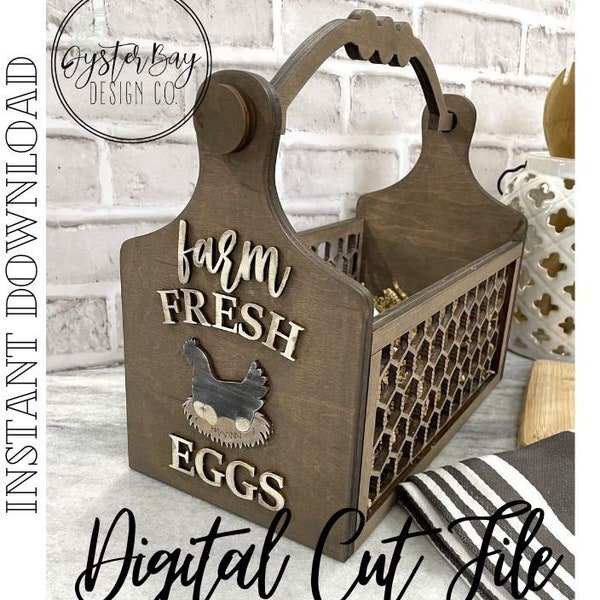 Chicken Wire Basket - Farm Fresh Eggs, Rustic Farmhouse Basket, Kitchen Basket, Decorative Basket, Rustic Wire Basket SVG *DIGITAL File Only