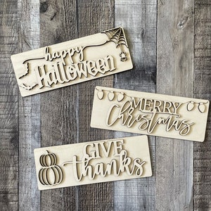 Additional Sign Options for Rustic Crate Farmhouse Planter, Set 3 Digital File ONLY