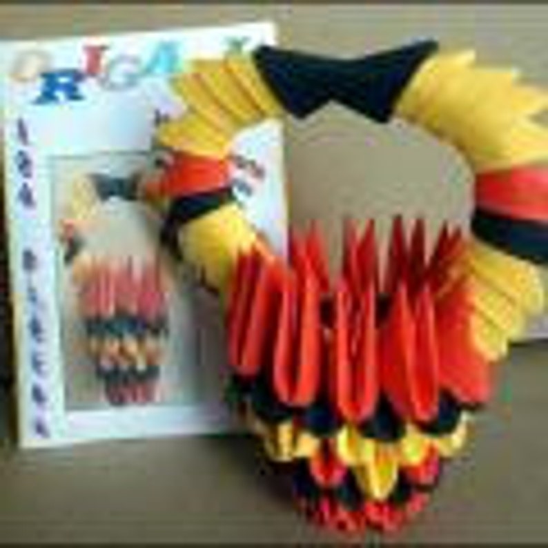 3D PANIER origami creation kit