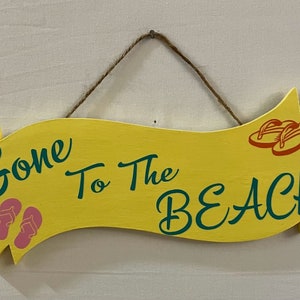 Beach Sign