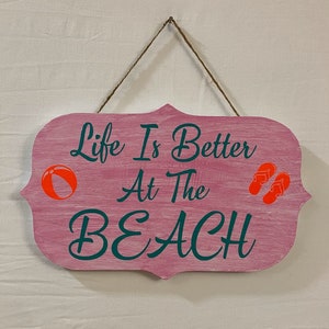 Beach Sign