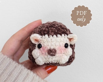 Hedgehog Crochet Pattern PDF in English