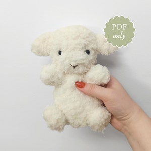 Lamb Crochet Pattern PDF in English