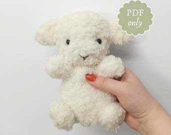 Lamb Crochet Pattern PDF in English