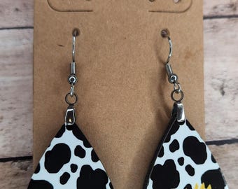 Double Sided Sublimation Earrings