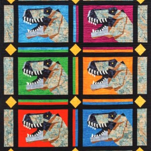 Brontosaurus Quilt Pattern (PDF) - Etsy