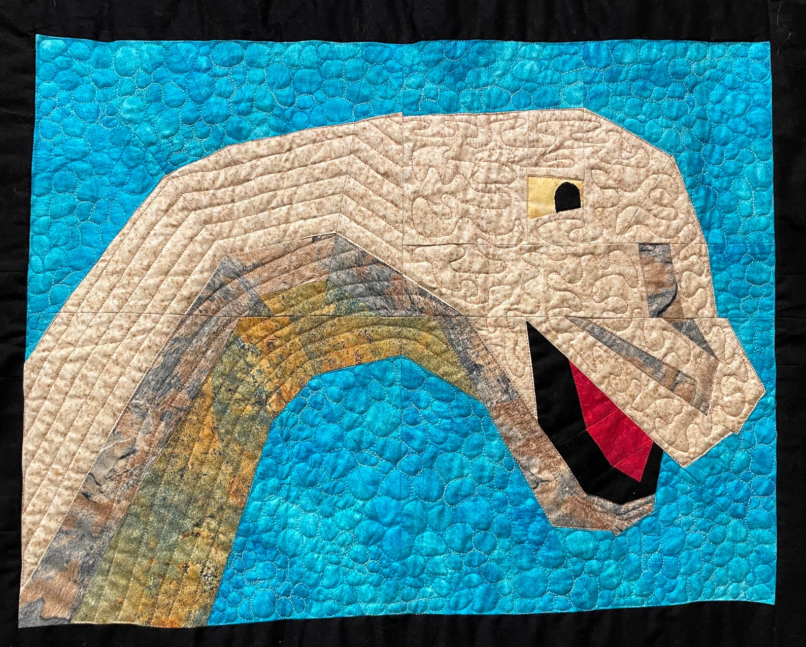 Brontosaurus Quilt Pattern (PDF) - Etsy