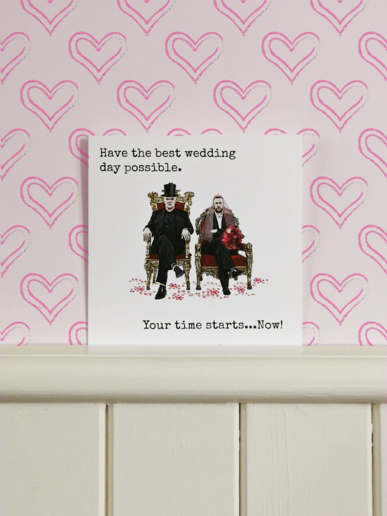 Have The Best Wedding Day Possible Taskmaster Wedding Day Greetings Card