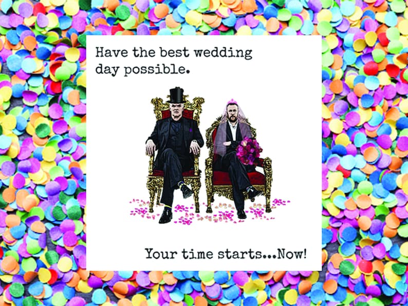 Have The Best Wedding Day Possible Taskmaster Wedding Day Greetings Card