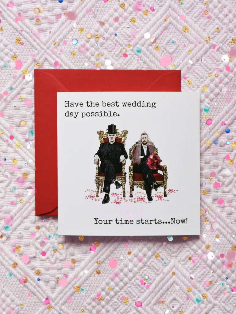 Have The Best Wedding Day Possible Taskmaster Wedding Day Greetings Card