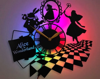 Horloge Alice au Pays des Merveilles, Cadeaux Alice au Pays des Merveilles