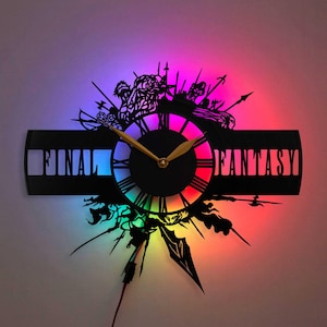 Final Fantasy xiv Clock, ffxiv, Final Fantasy 14, ff14, Final Fantasy Clock