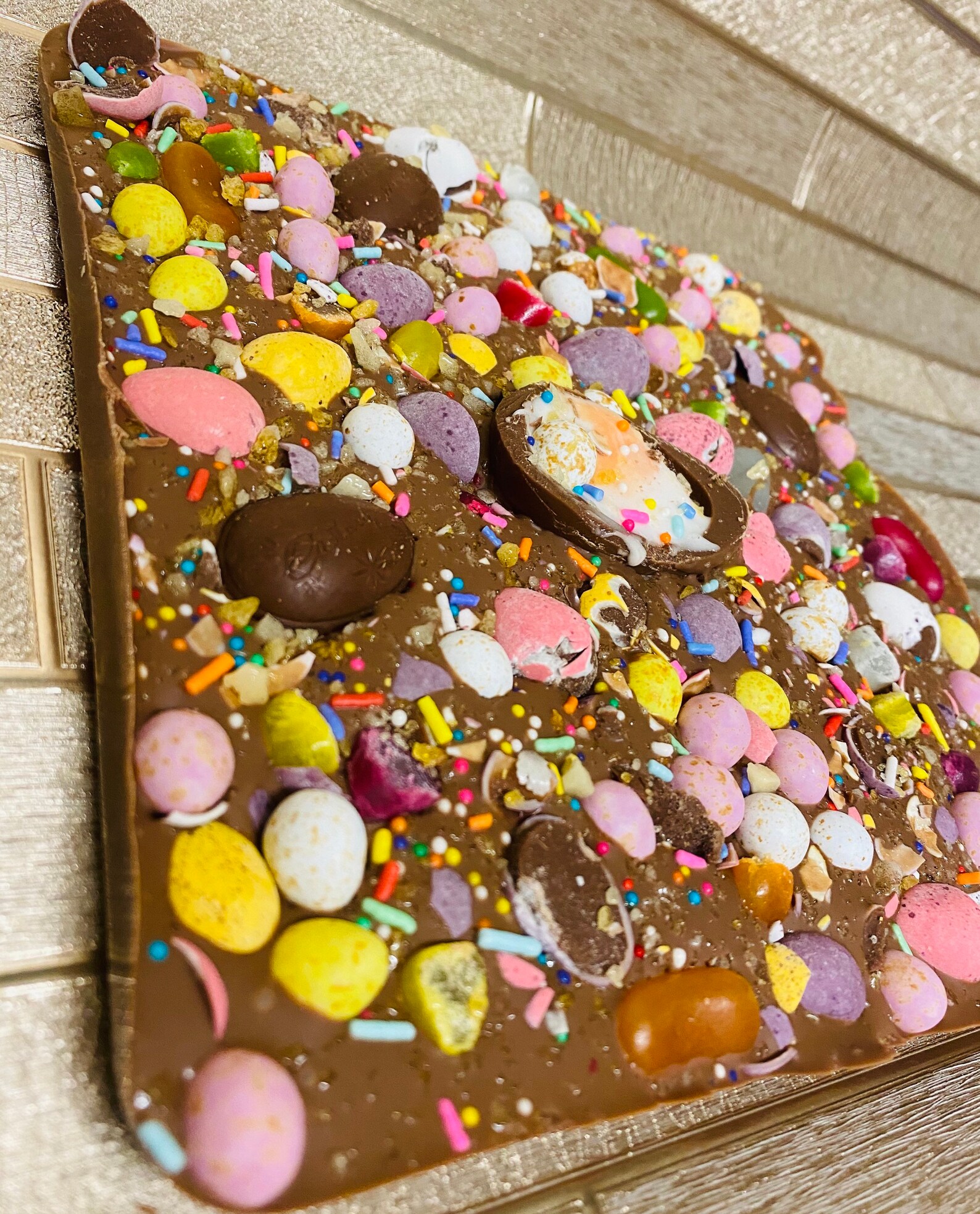 The Easter Smash Bar Candy Chocolate Slab perfect Etsy
