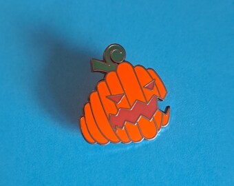 Halloween pumpa emaljnål