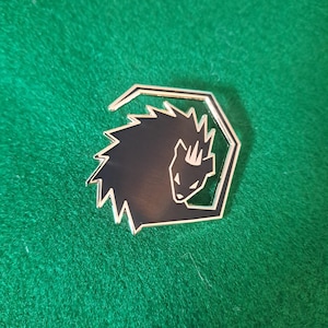 Emaille pin zwarte rattenkoning