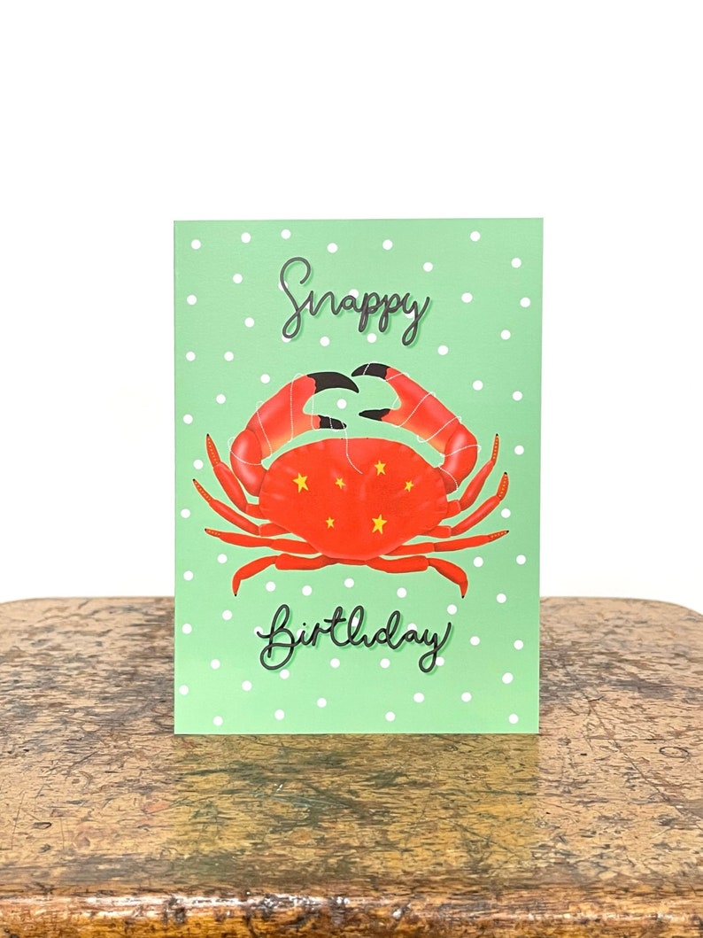 happy-birthday-crab-birthday-card-greeting-card-blank-etsy-ireland