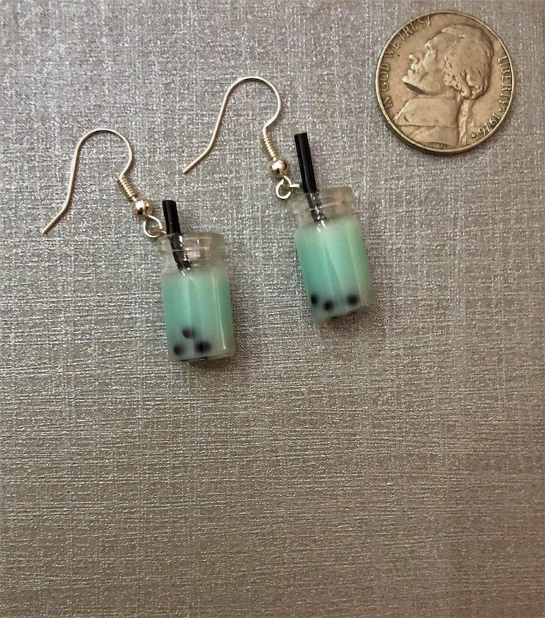 Bubble Tea Earings