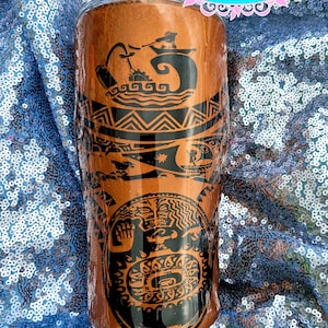 Custom Maui Tatoos Stainless Steel Tumbler