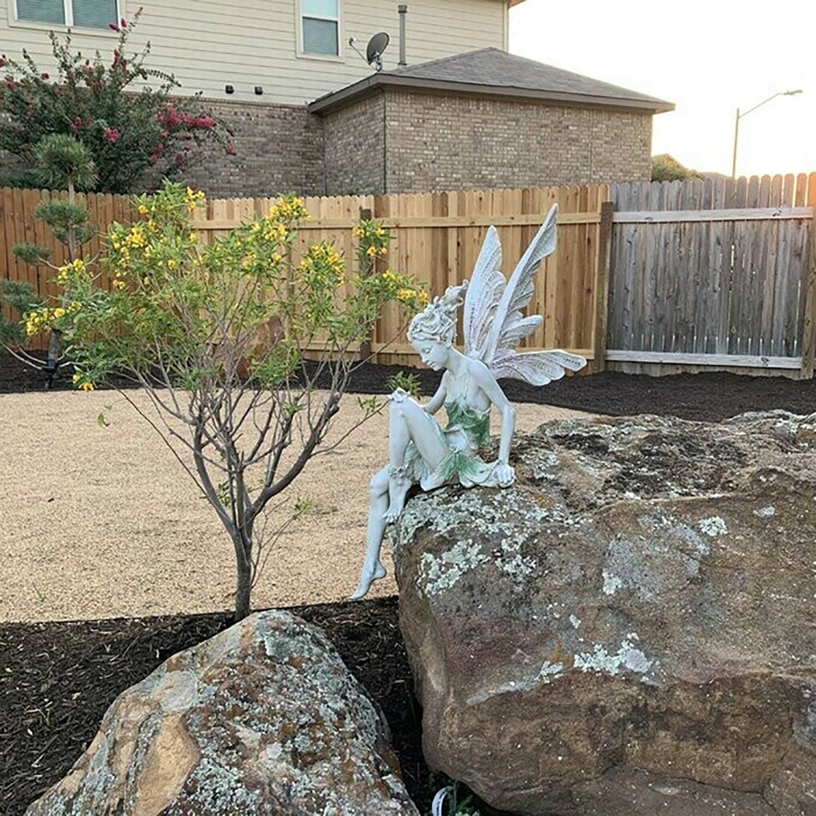turek sitting fairy statue