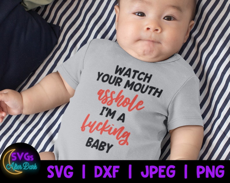 NSFW SVG Crude and Funny Baby Bodysuit SVG Bundle Naughty - Etsy